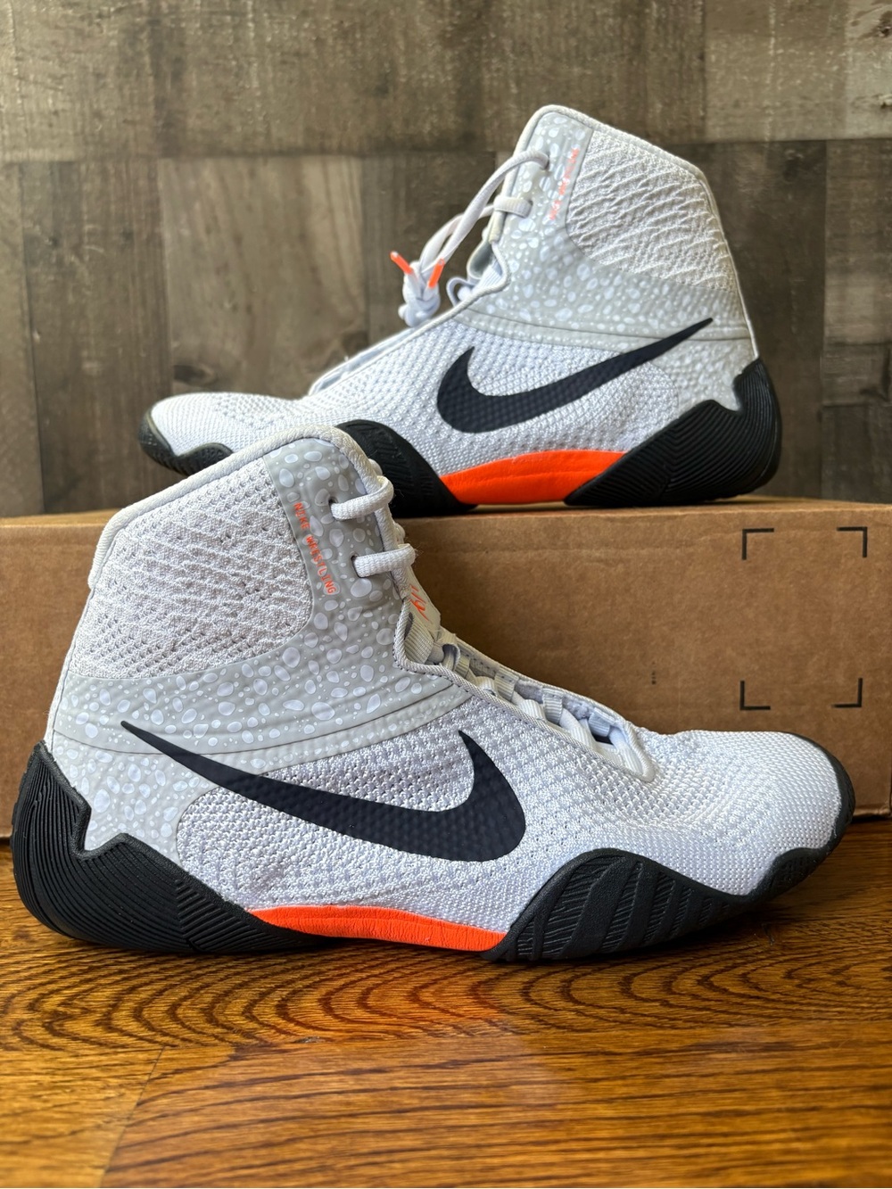Nike Tawa SE Electric Pack Olympic Safari Wrestling Shoes Men's 10.5 FV3680-900